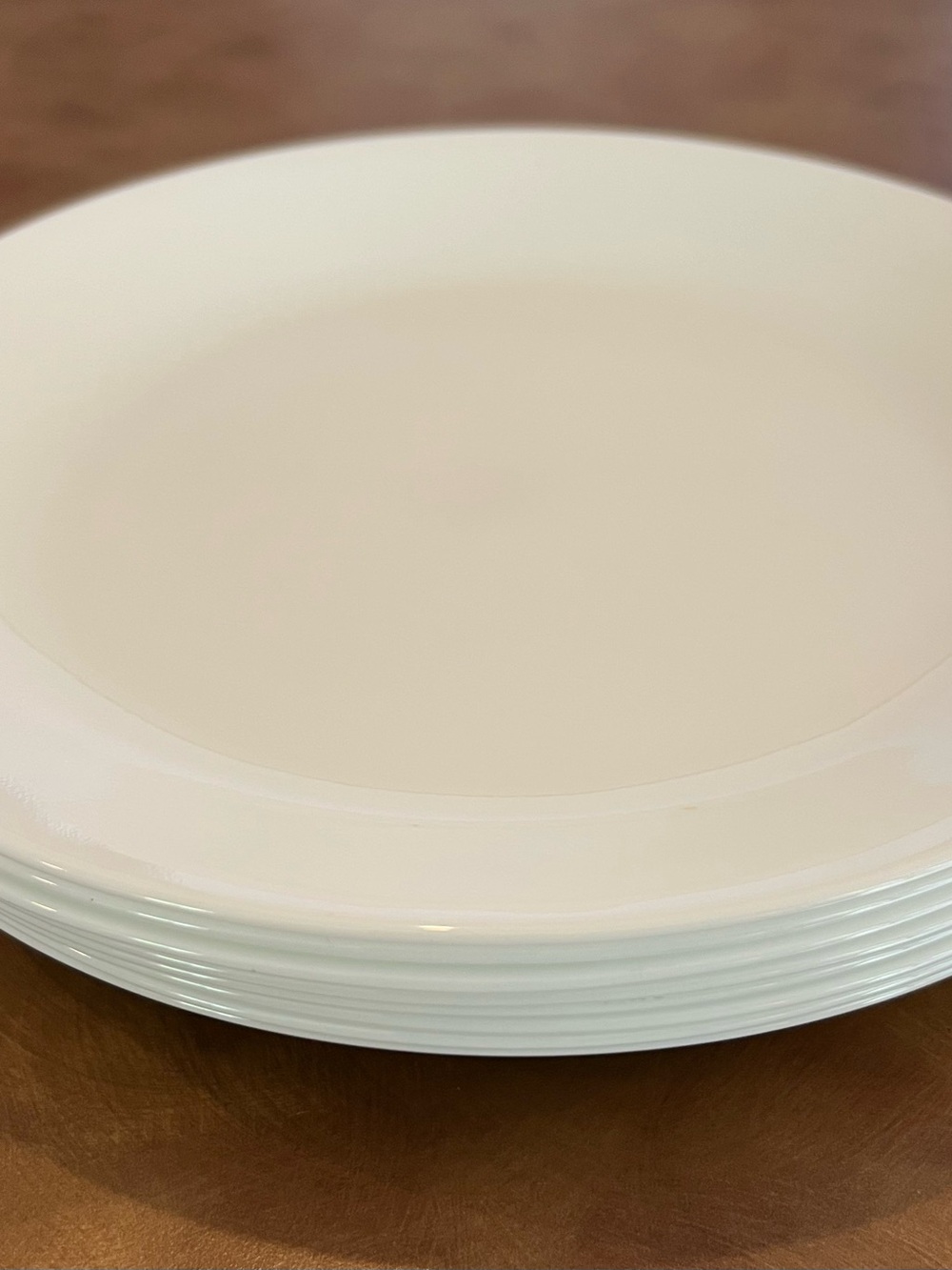 Corelle white Dinner Plate 10.3 inches ; Set of 8 -Great Condition - Picture 4 of 6